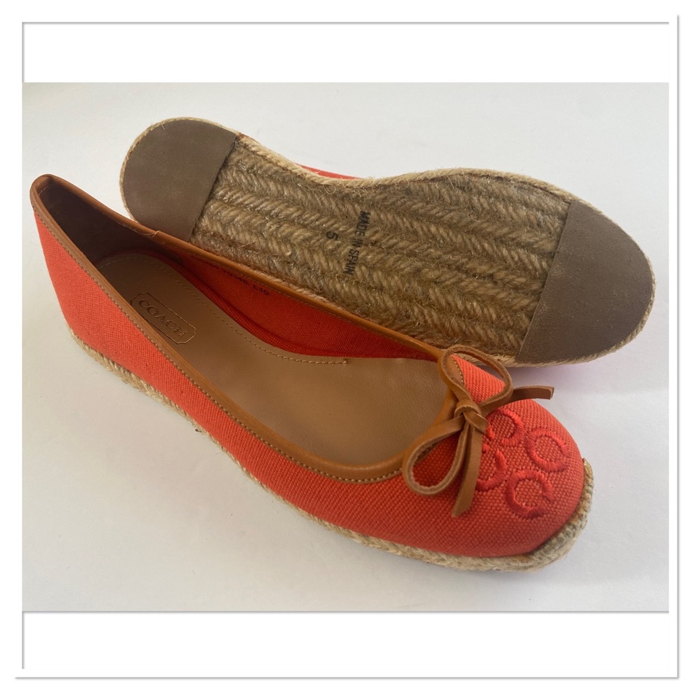 Coach Darcelle Women’s Canvas Flat Sandal Shoe - Picture 5 of 5